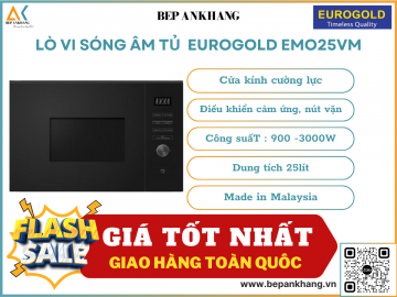 Lò vi sóng âm tủ Eurogold EMO25VM- Made in Malaysia